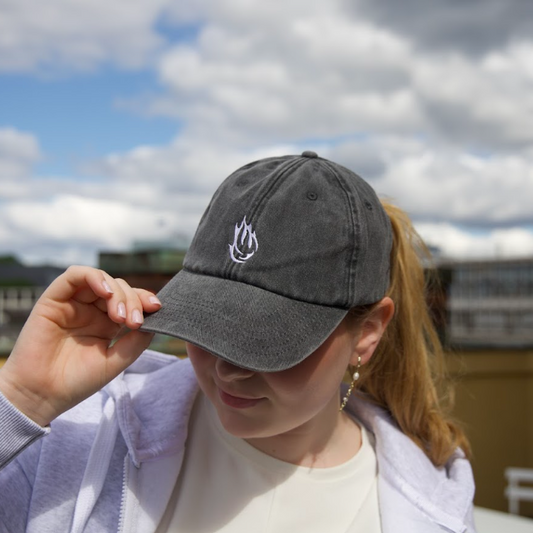 Caps Vintage Grå